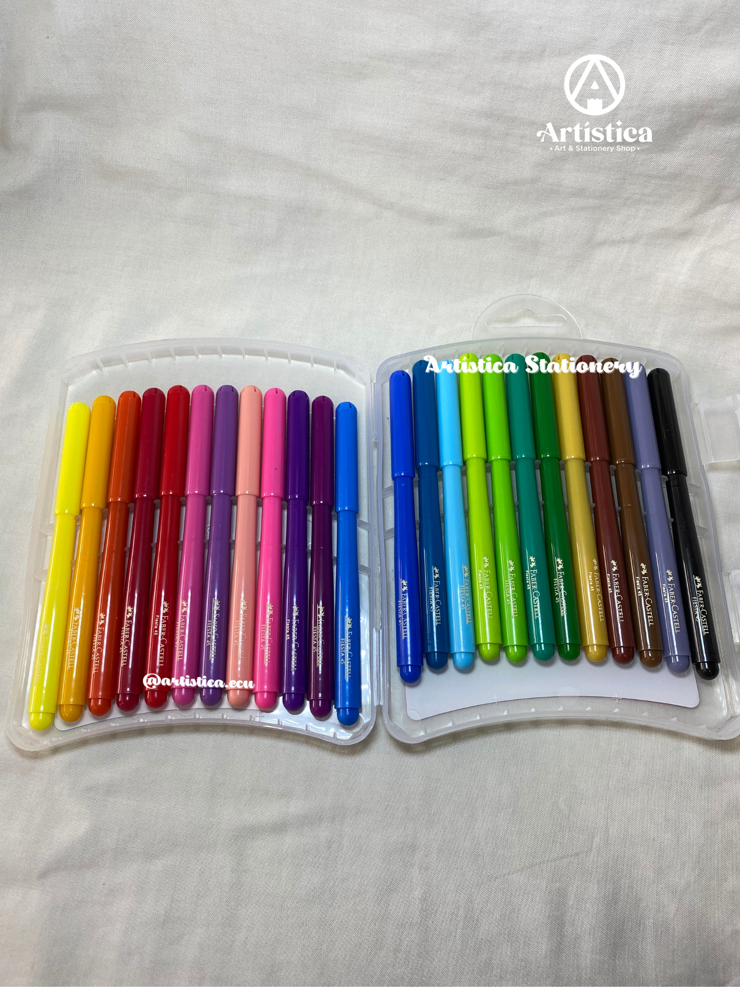 24 Marcadores Faber Castell
