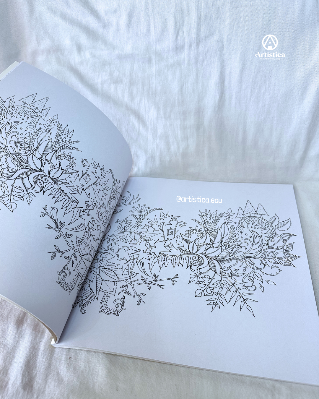 Libro de mandala bosque