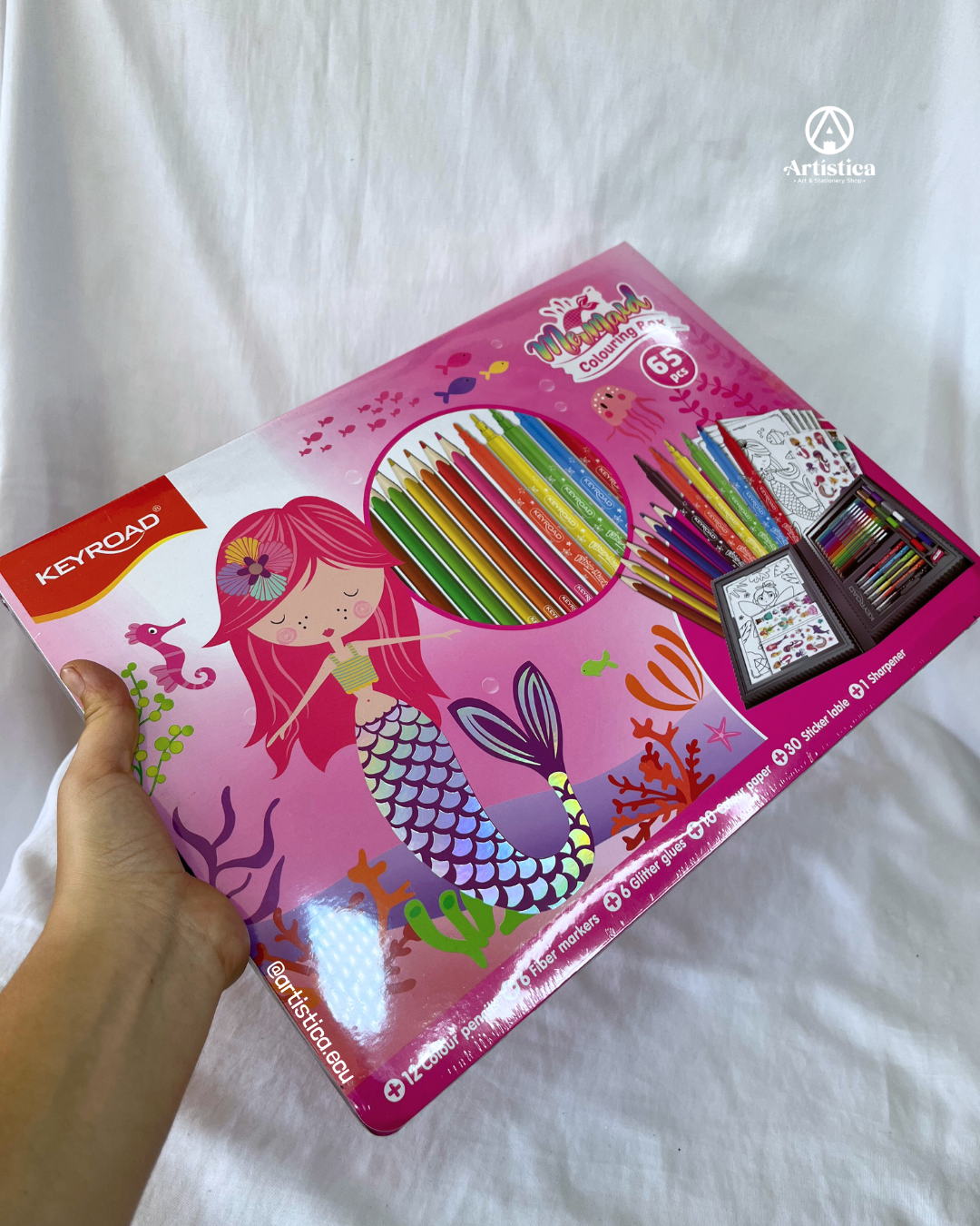 Kit 65 piezas Sirena Keyroad