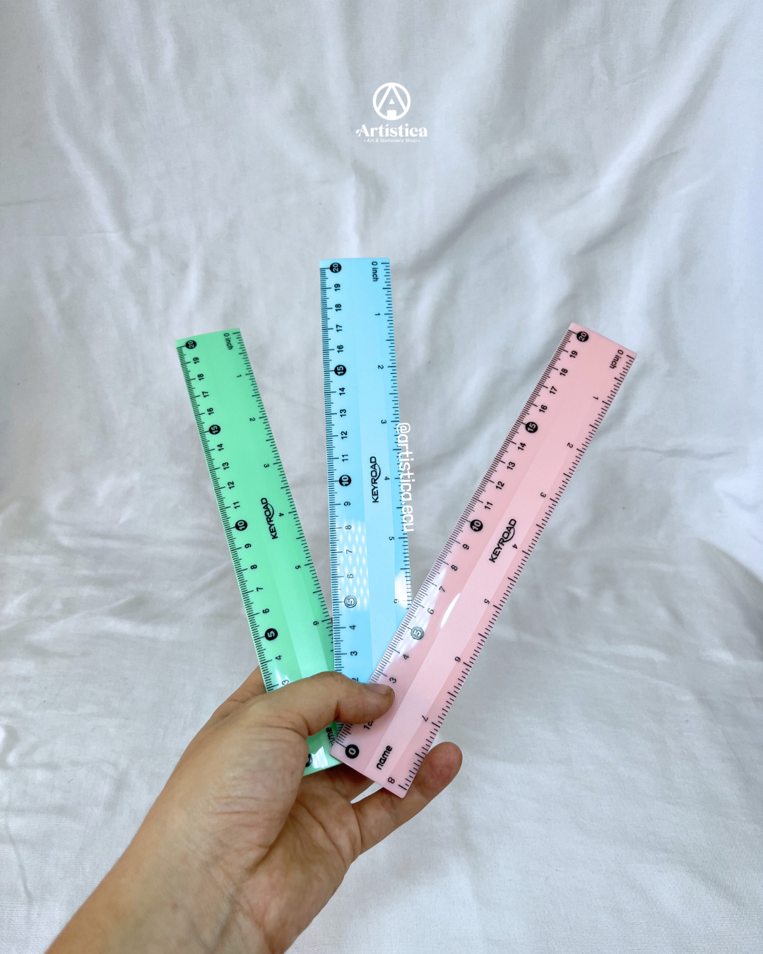 Regla 20cm tono pastel