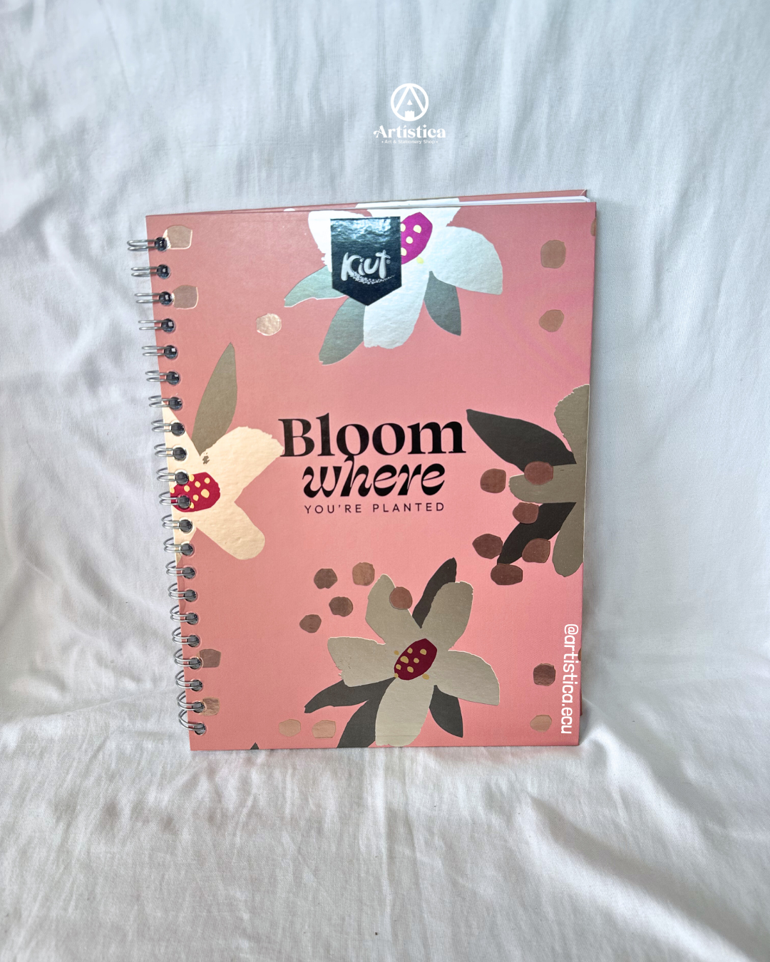 Cuadernos pasta dura cuadros Kiut