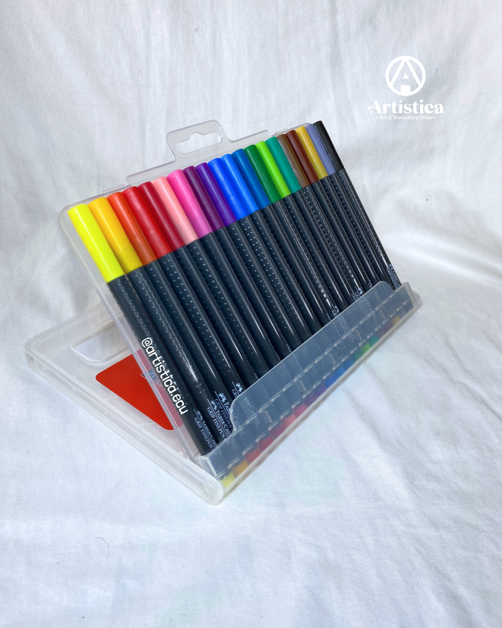 20 Marcadores punta fina Faber Castell