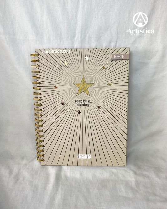 Cuaderno 200 hojas cuadros pasta dura Twins Modelo 1