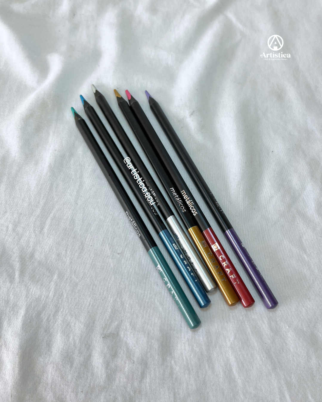 6 Colores tonos metalicos Craft