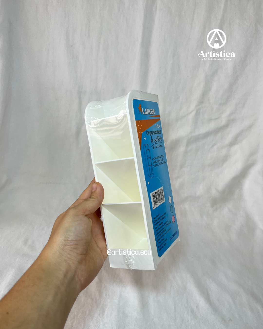 Organizador vertical tonos pastel