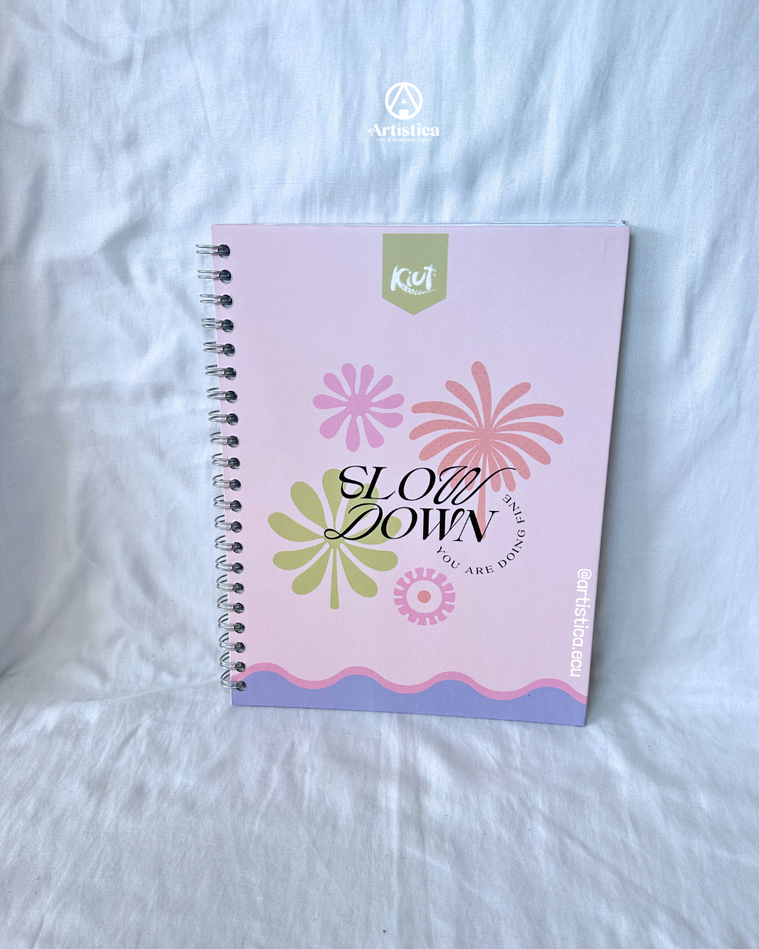 Cuadernos pasta dura cuadros Kiut