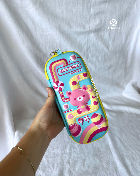 Cartuchera infanti con relieve