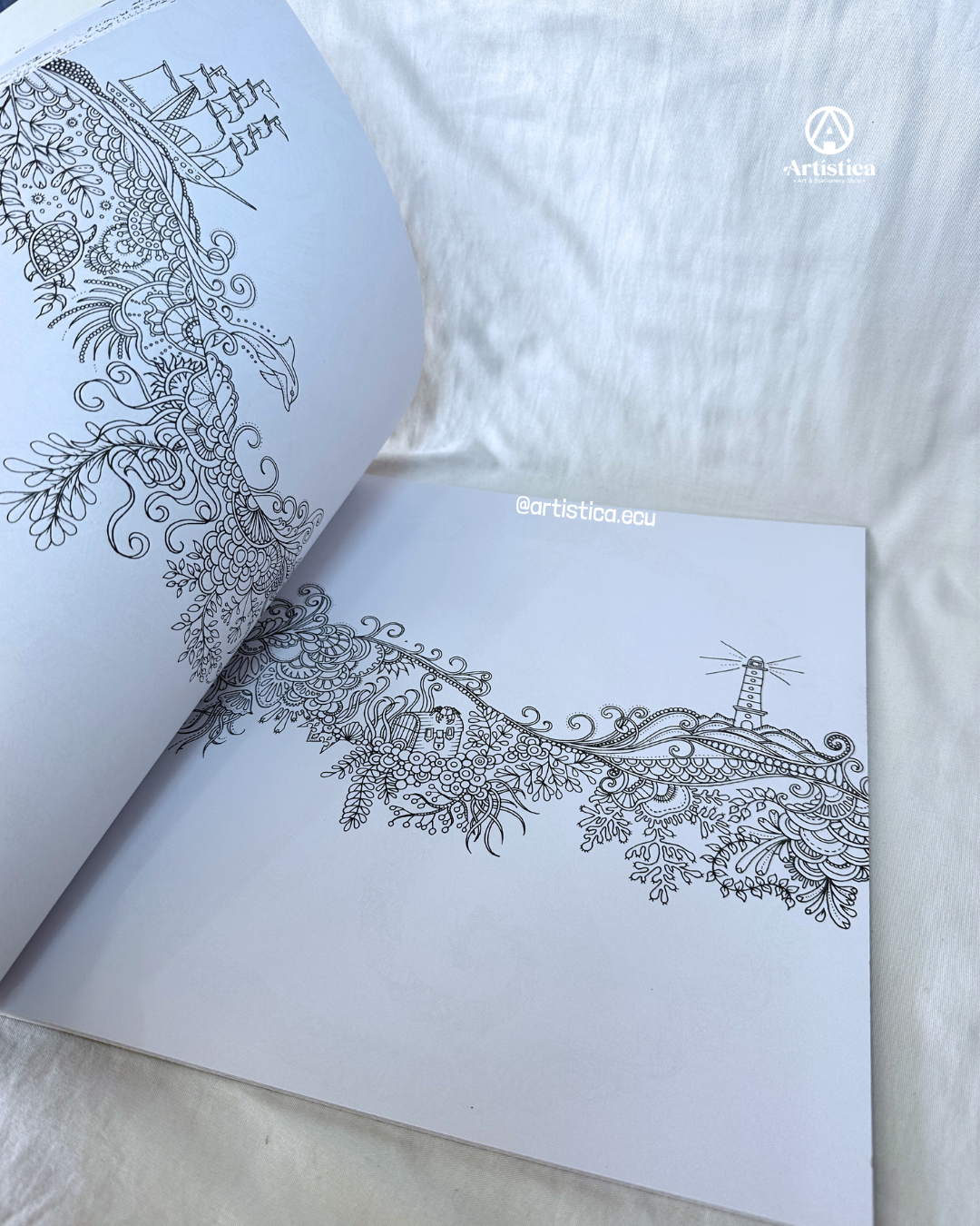 Libro de mandala oceano