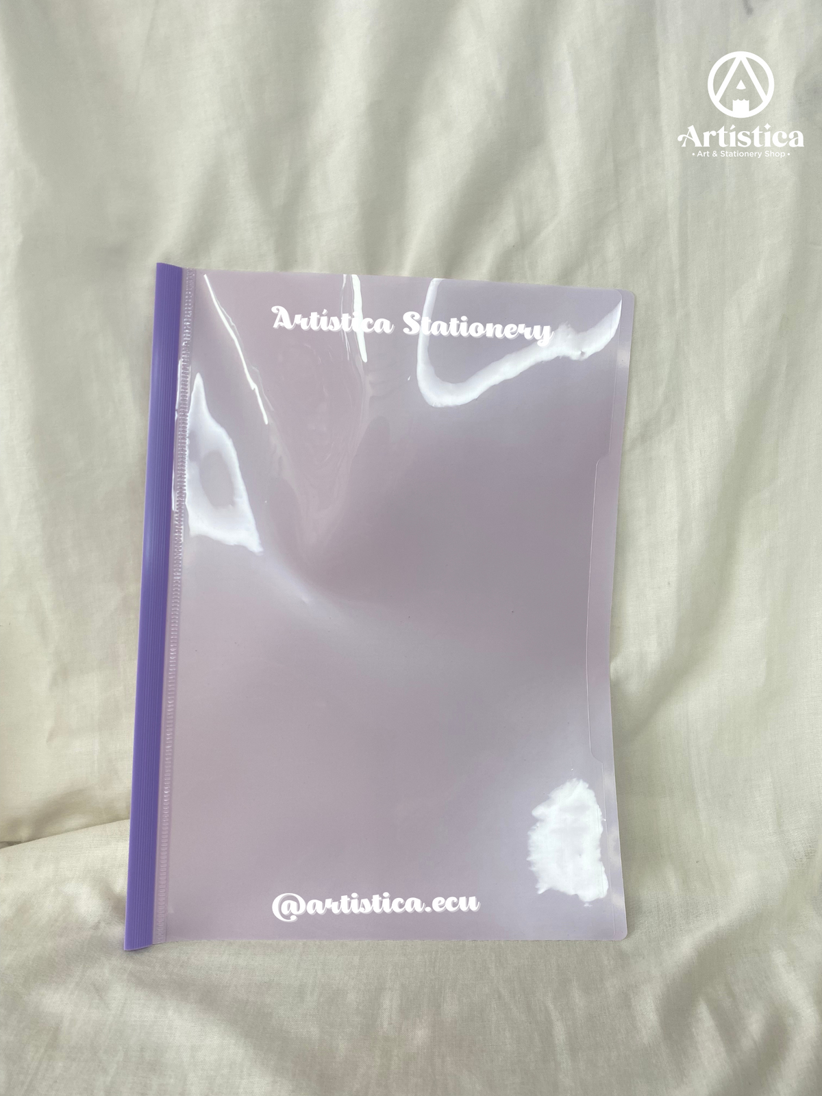 Carpeta bisel tonos pastel