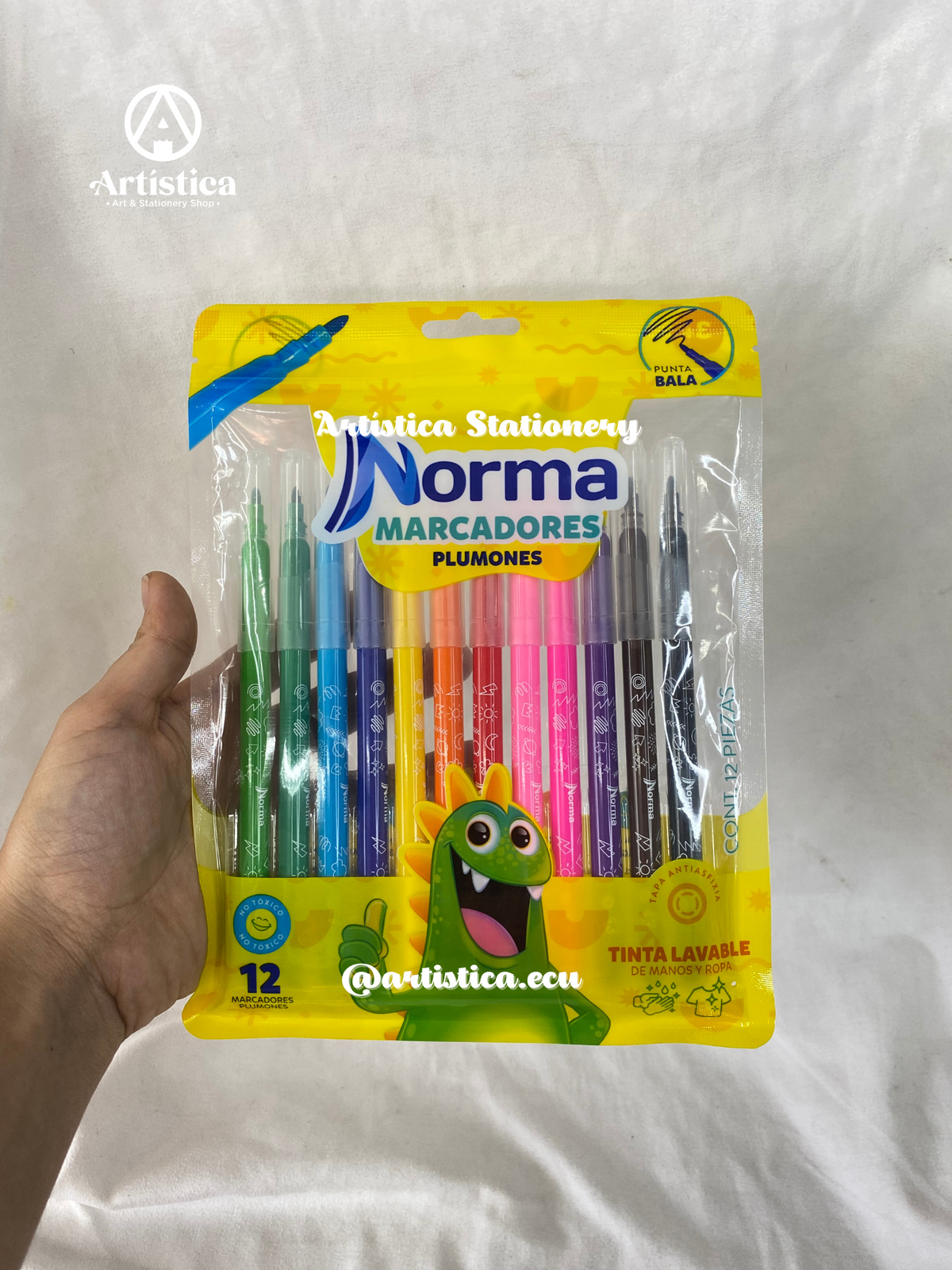12 Marcadores Norma