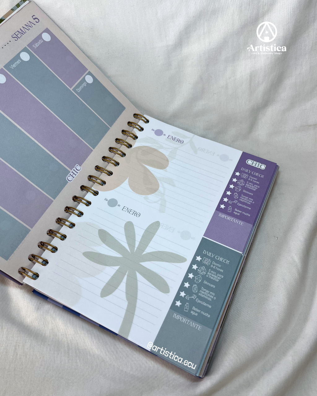 Agenda Chic permanente