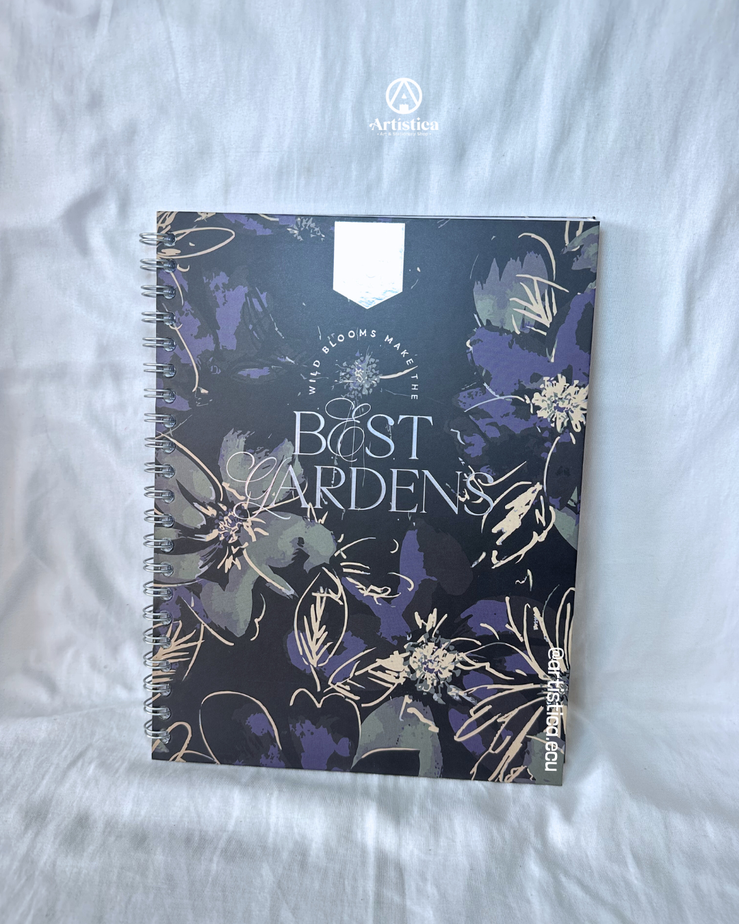 Cuadernos pasta dura cuadros Kiut