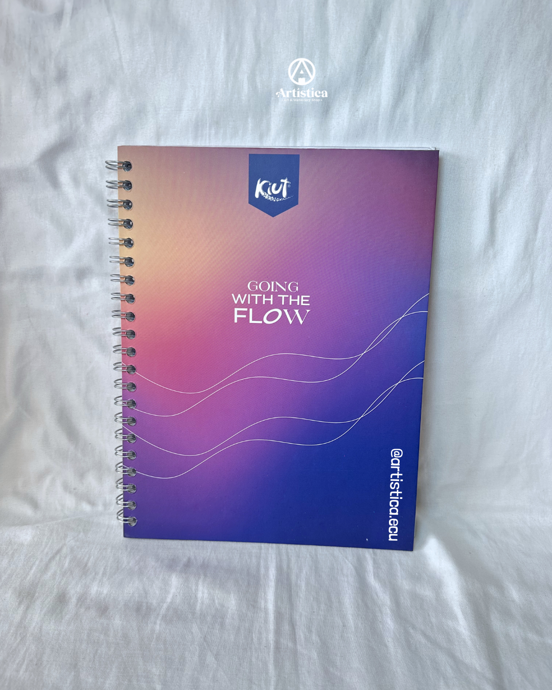 Cuadernos pasta dura cuadros Kiut