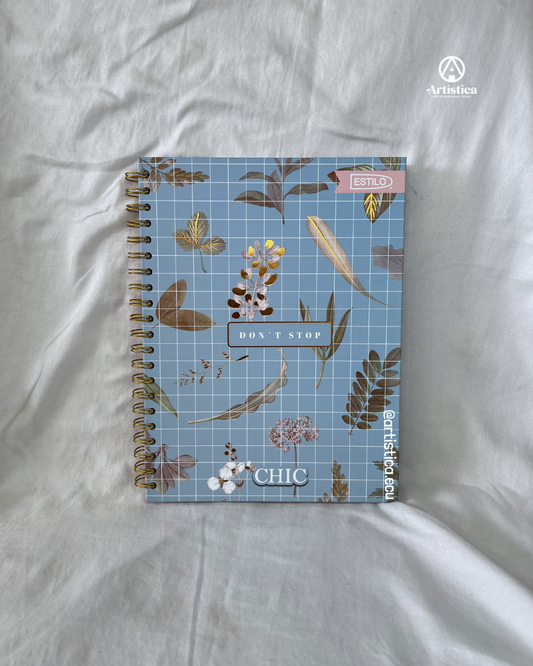 Cuaderno 200 cuadros pasta dura Twins Modelo 8