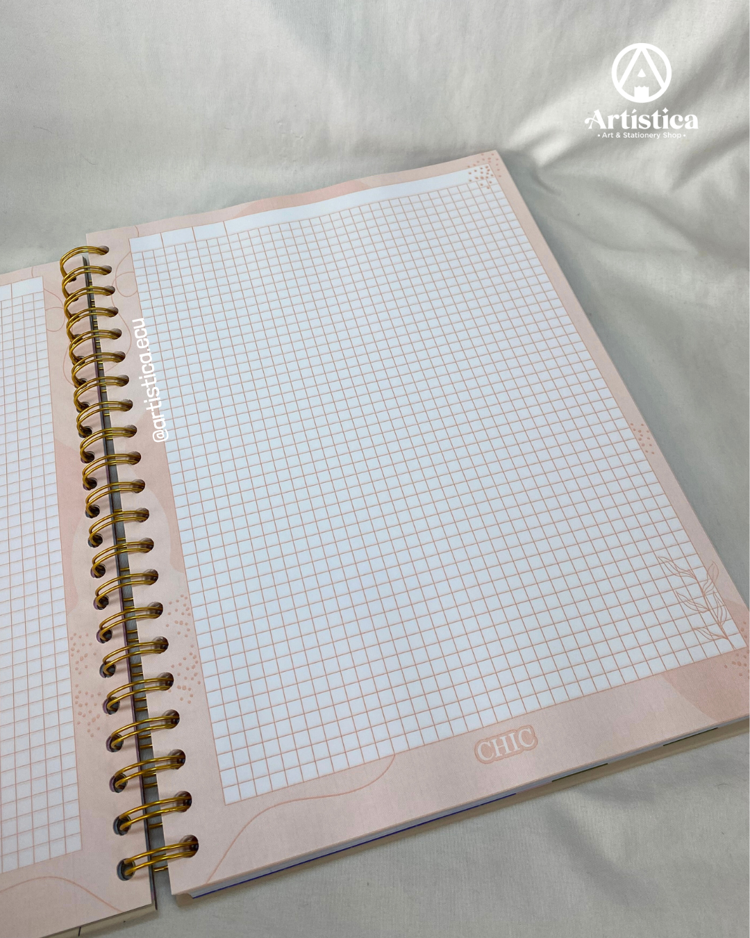 Cuaderno 200 hojas cuadros pasta dura Twins Modelo 3