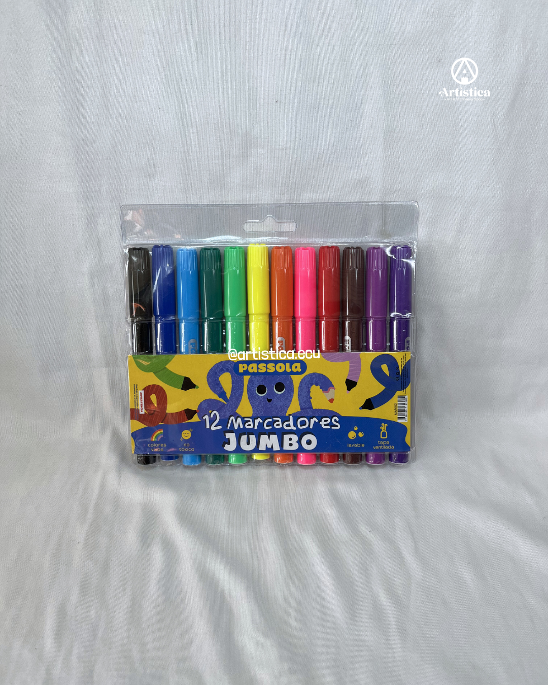 12 Marcadores Jumbo Passola