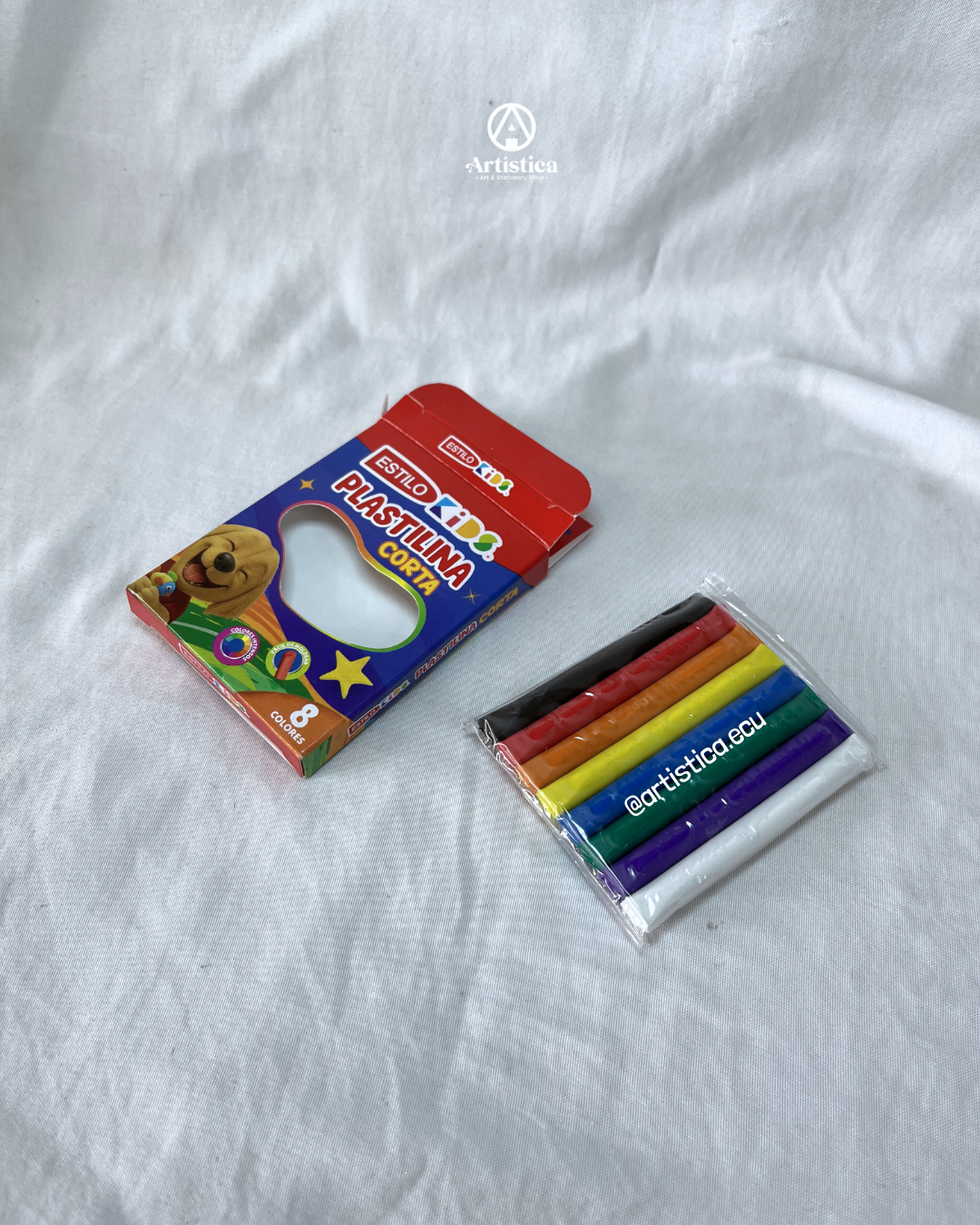 Plastilina x8 corta Estilo
