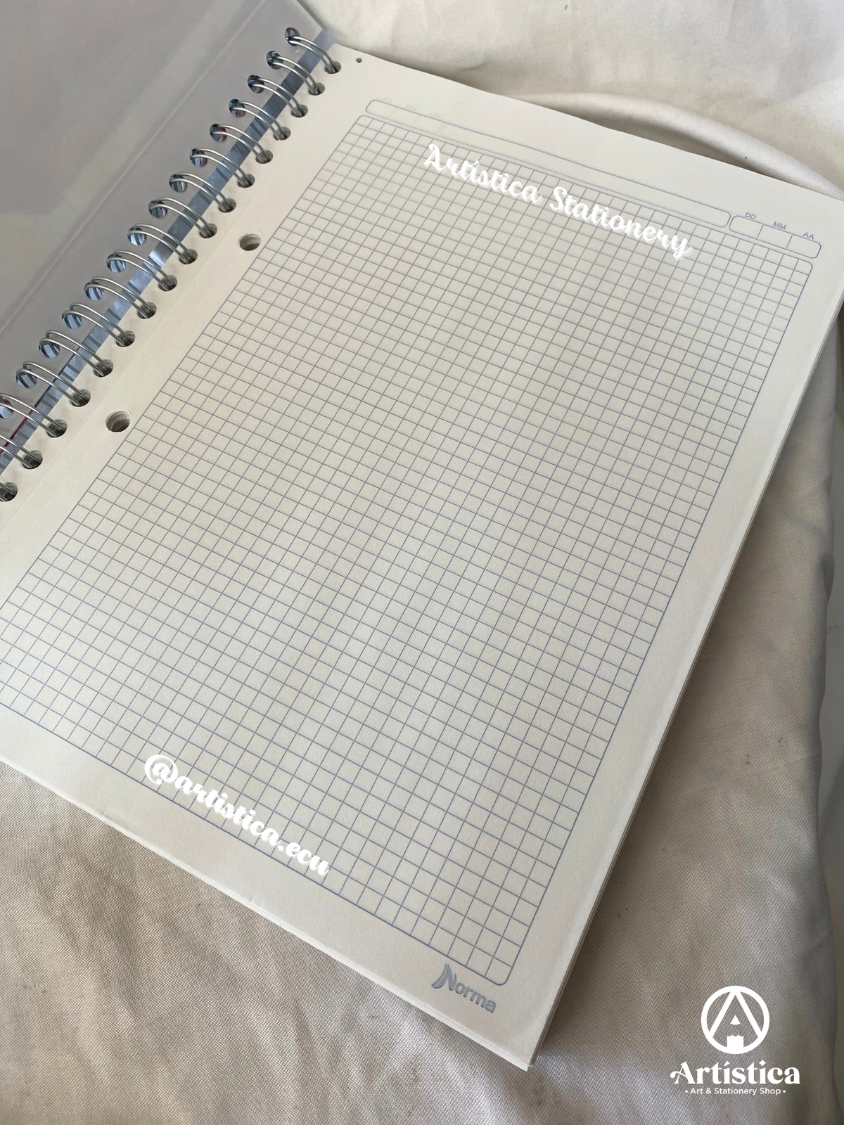 Cuaderno pasta dura 160 hojas cuadros