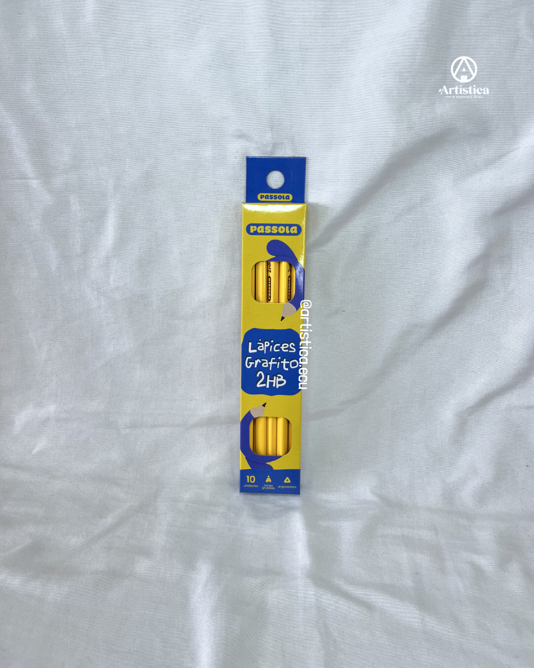 Caja x10 lápiz HB Passola