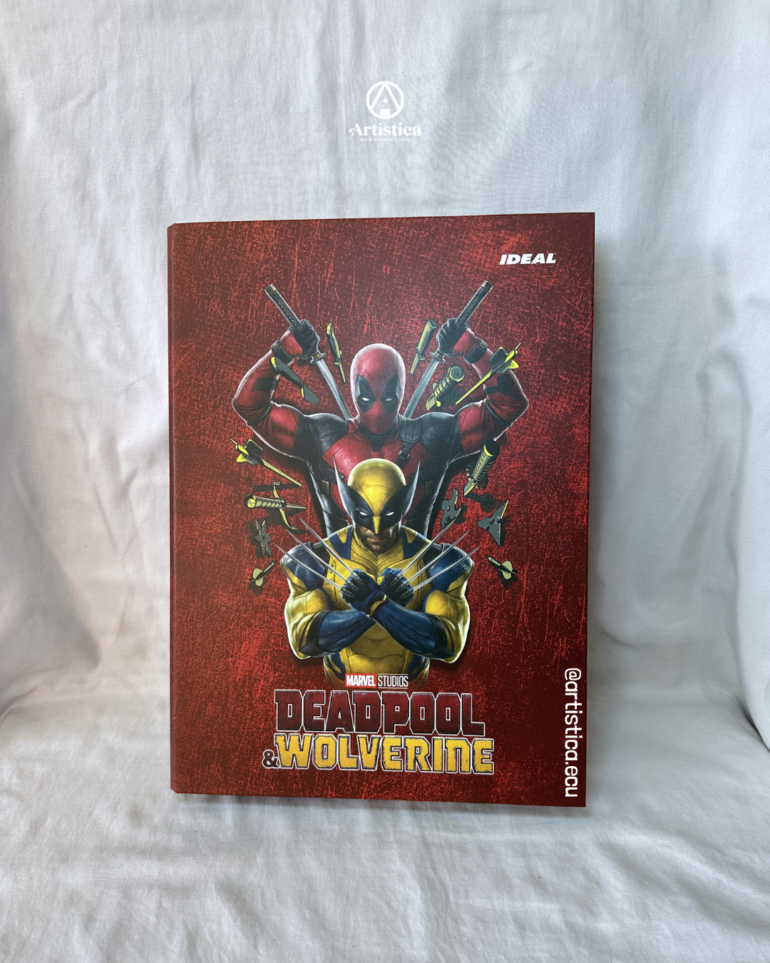 Carpeta 2 argollas Deadpool&Wolverine