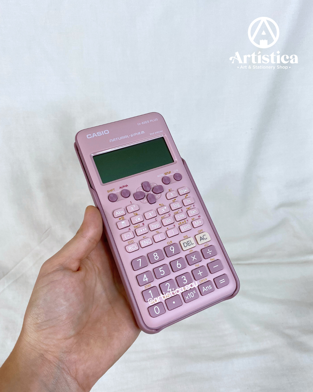 Calculadora científica  fx-82ES PLUS tonos pastel