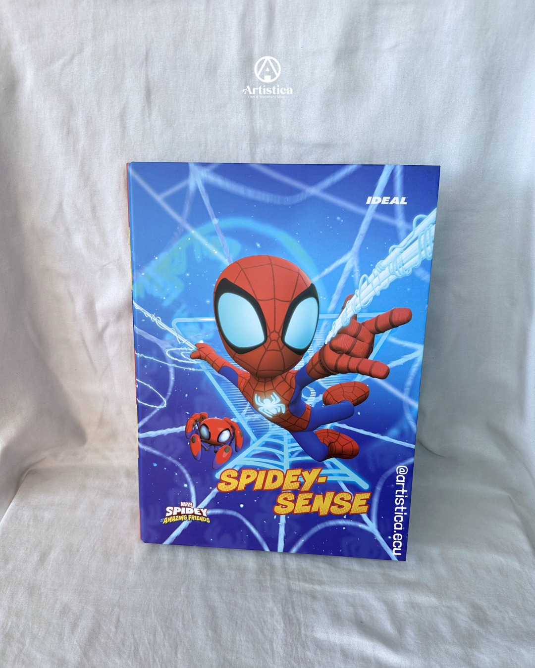 Carpeta 2 argollas Spiderman animado