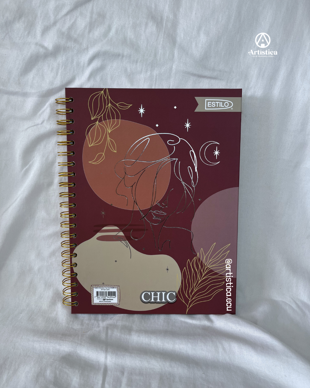Cuaderno 200 cuadros pasta dura Twins Modelo 11