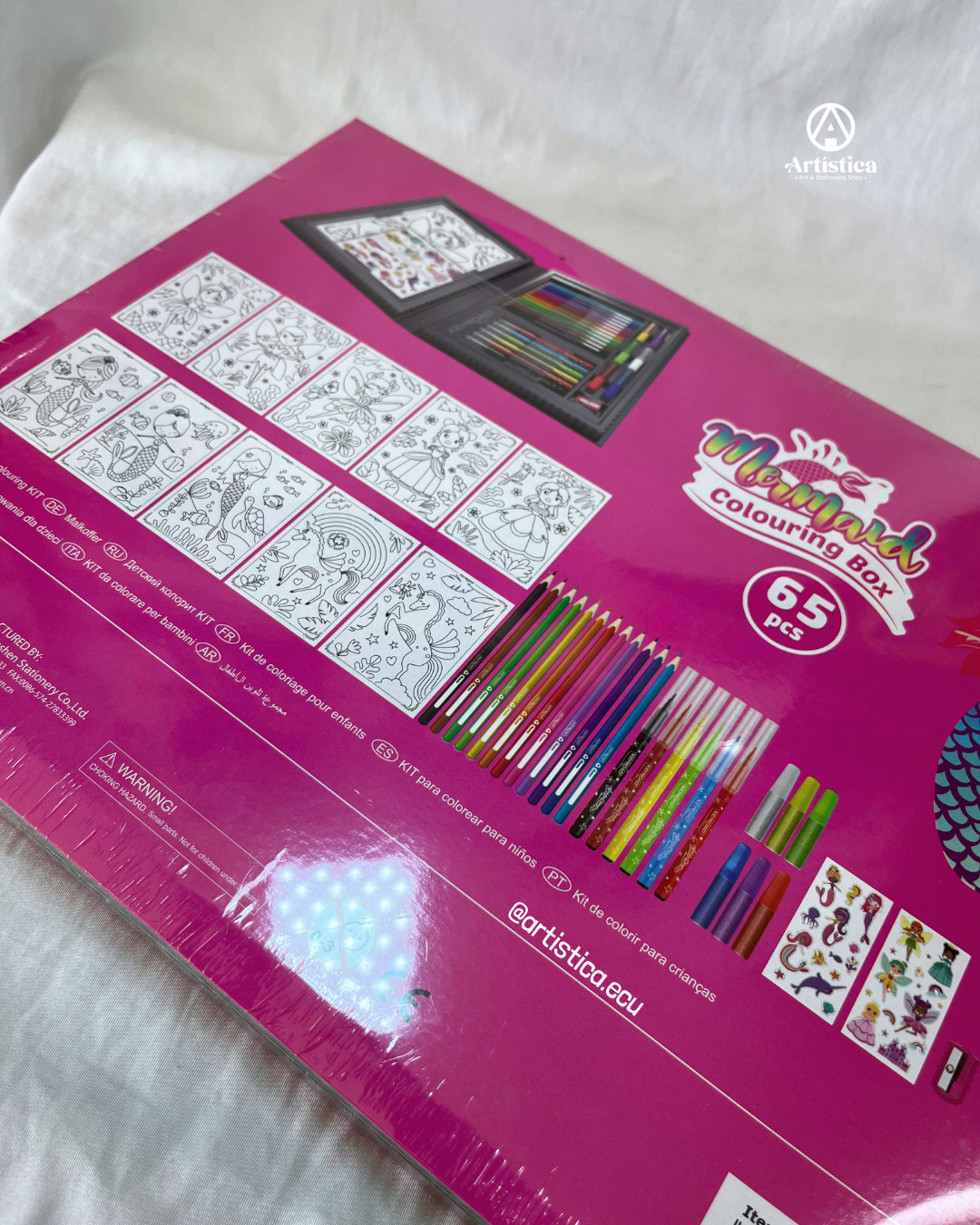 Kit 65 piezas Sirena Keyroad