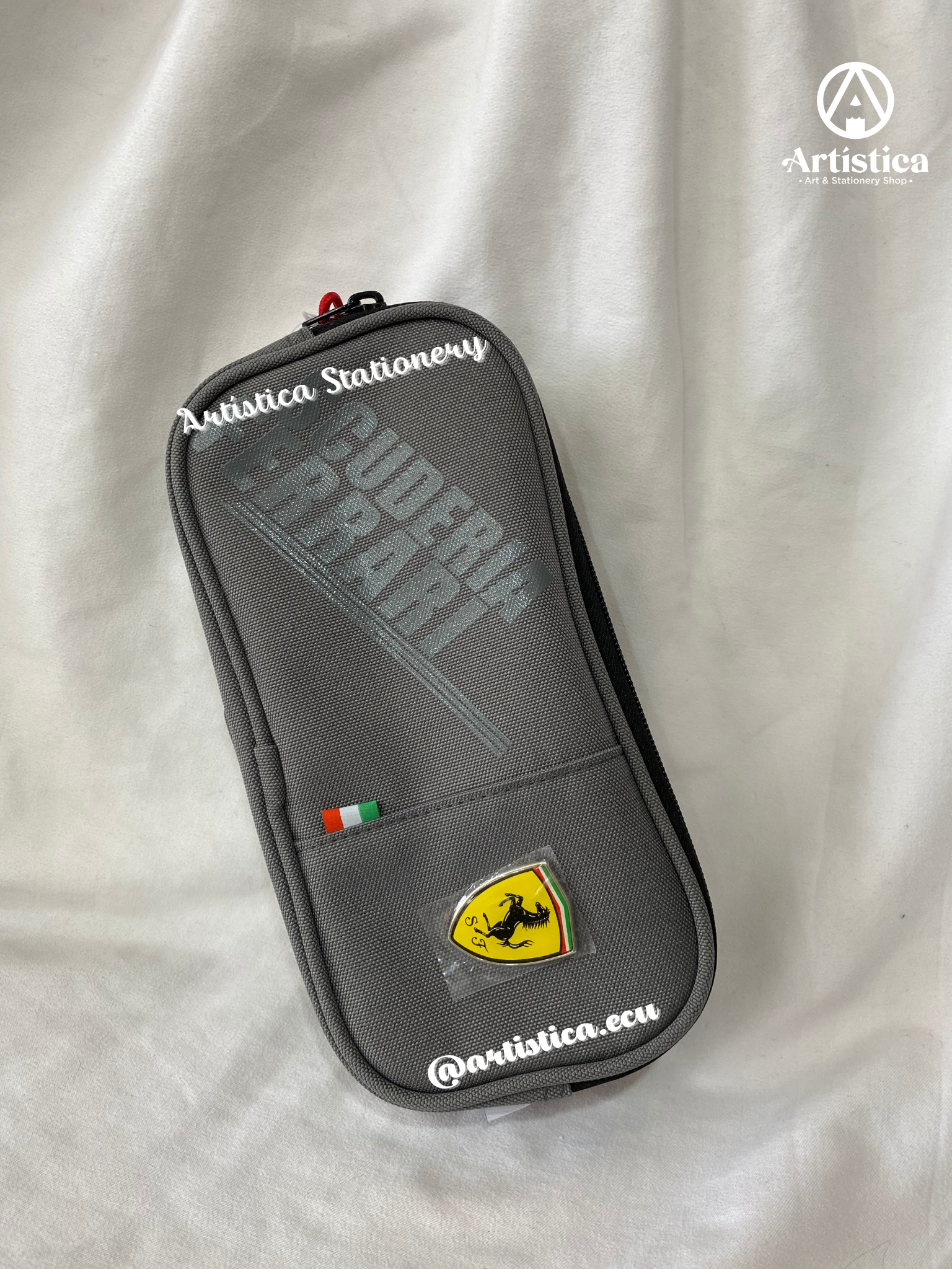 PROMO Cartuchera 2 Bolsillos Escuderia Ferrari Art stica Stationery PROMO Cartuchera 2 Bolsillos Escuderia Ferrari Art stica Stationery