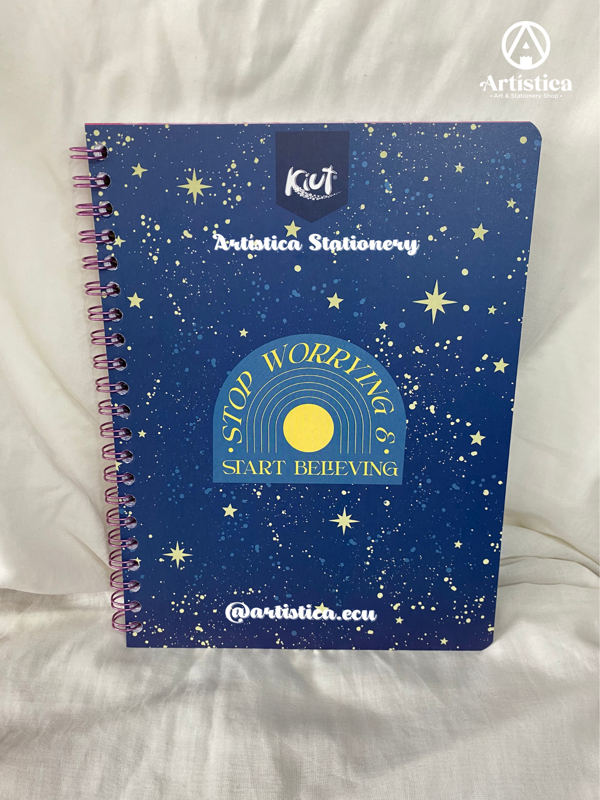 Cuadernos pasta flexible cuadros 100 hojas Kiut