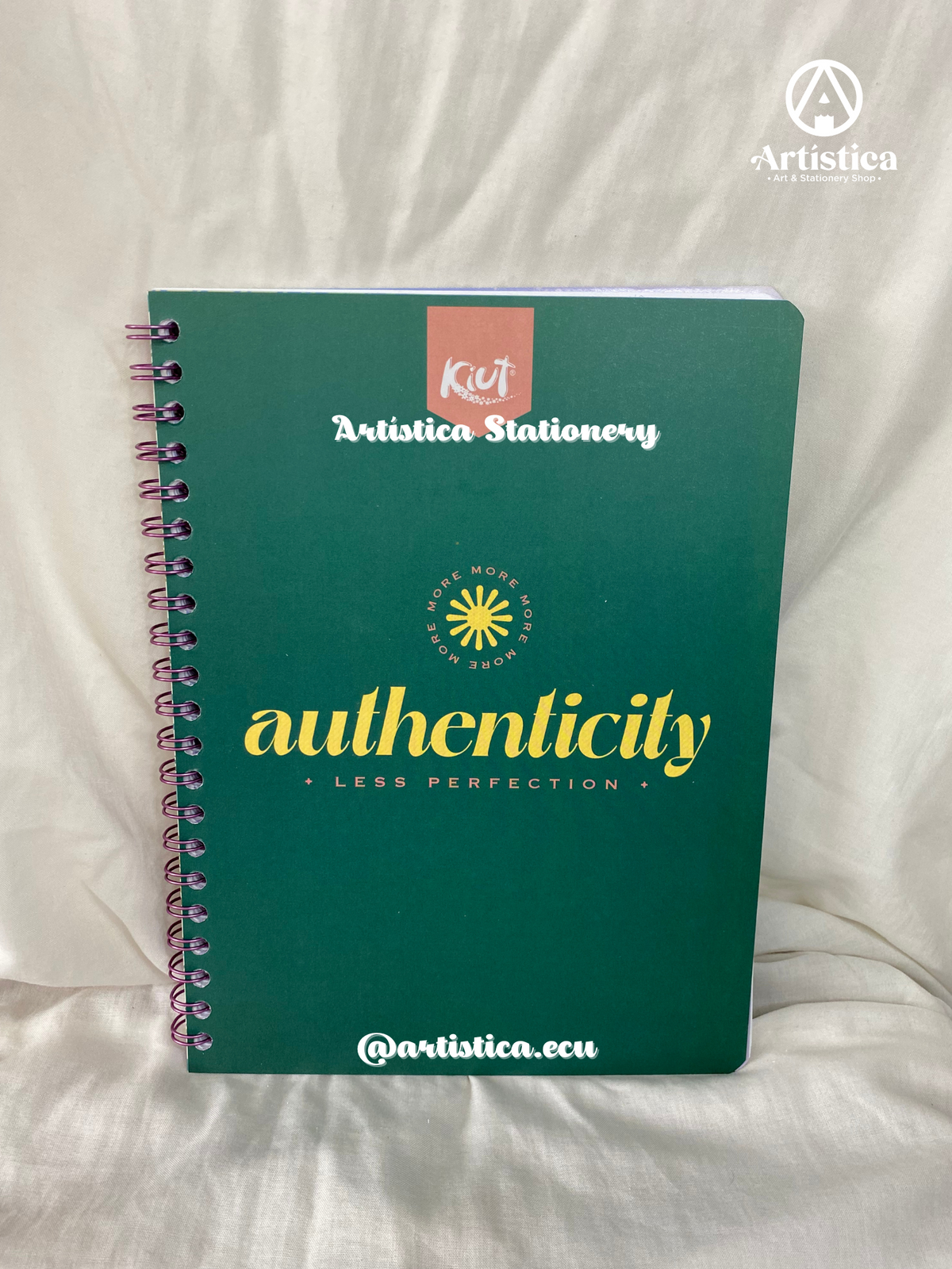 Cuadernos pasta flexible cuadros 100 hojas Kiut