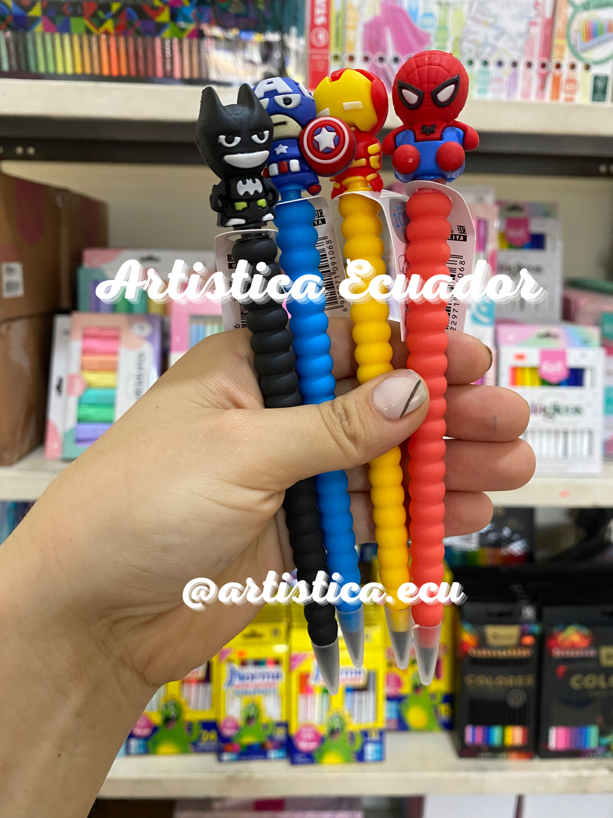 Lapiz infinito Marvel