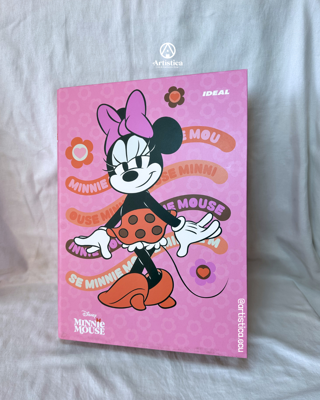 Carpeta 2 argollas Minnie Mouse