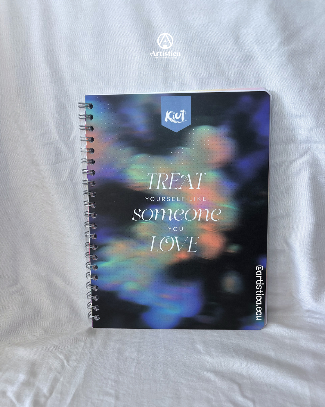 Cuaderno pasta flexible cuadros Kiut