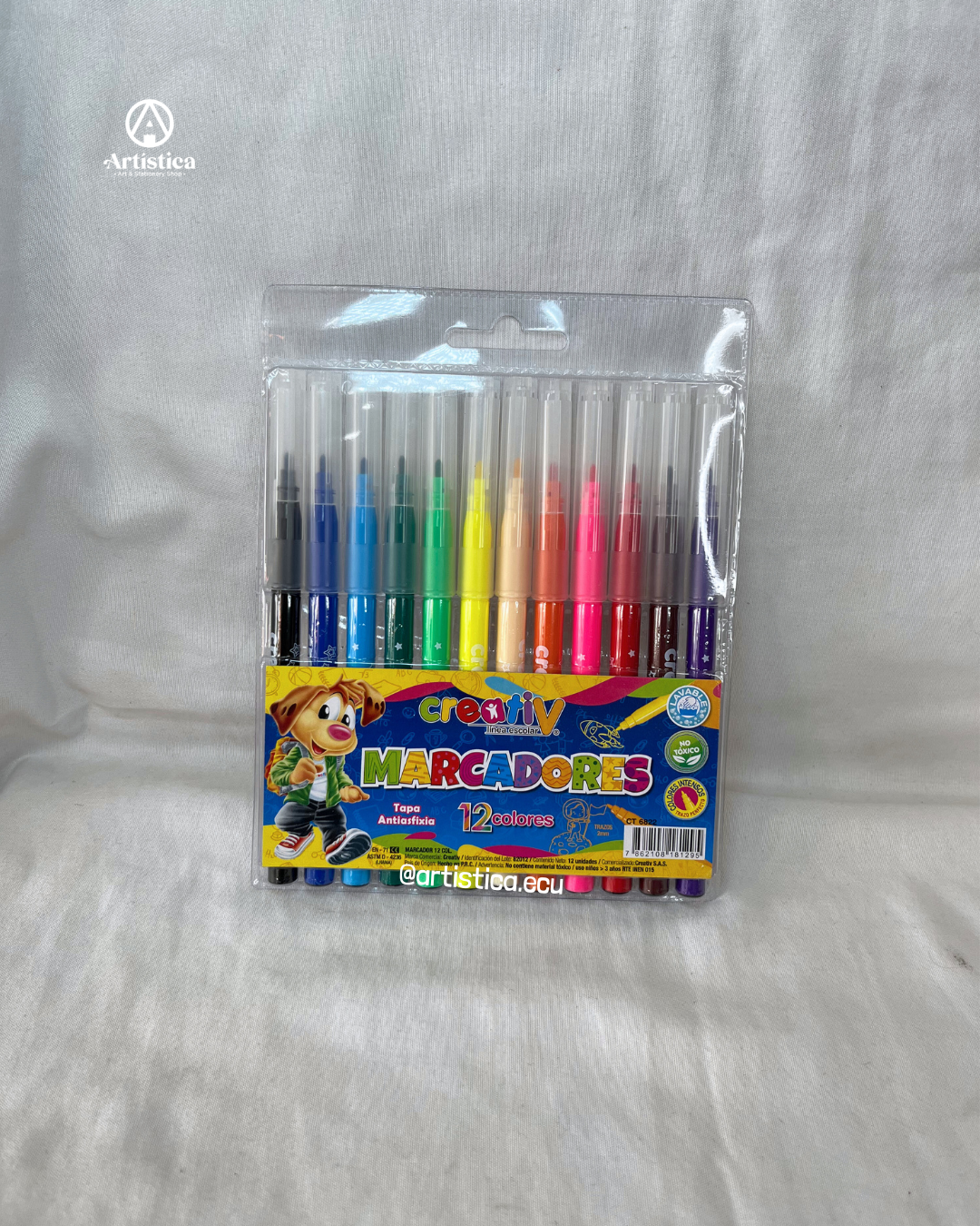 12 Marcadores Creativ