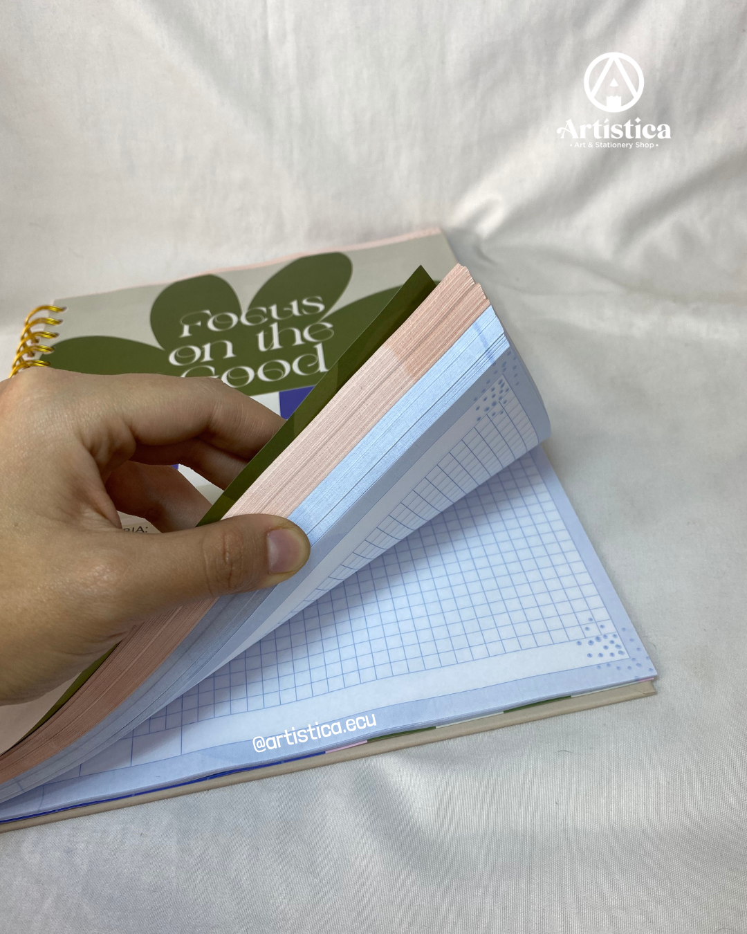 Cuaderno 200 cuadros pasta dura Twins Modelo 6
