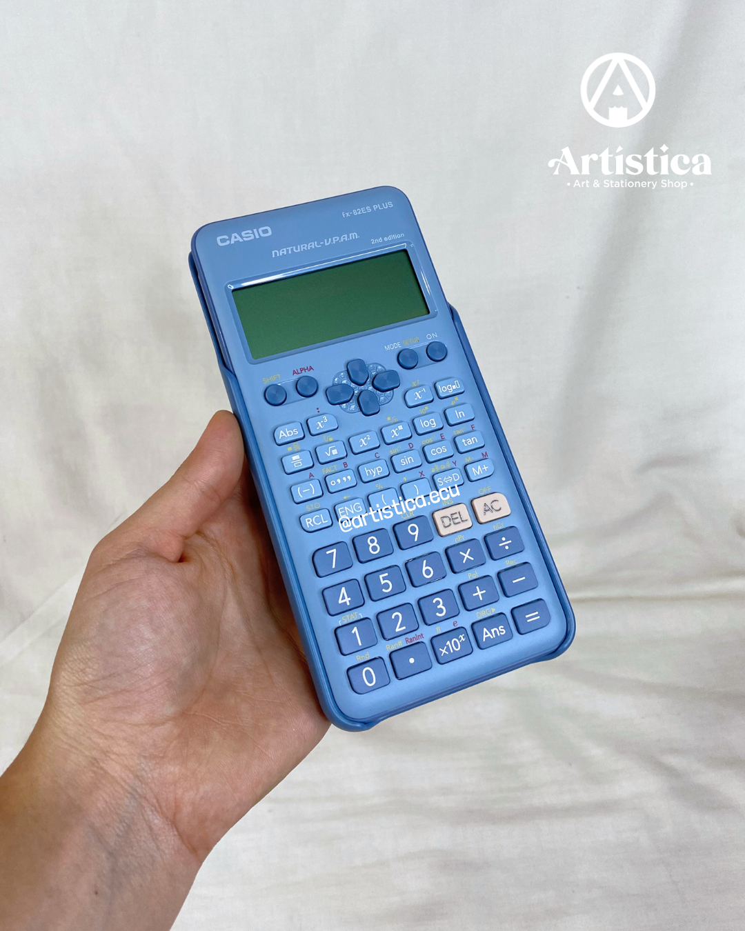 Calculadora científica  fx-82ES PLUS tonos pastel