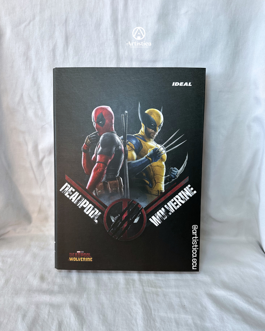 Carpeta 2 argollas Deadpool&Wolverine