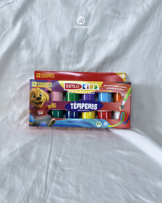 Tempera x12 Estilo