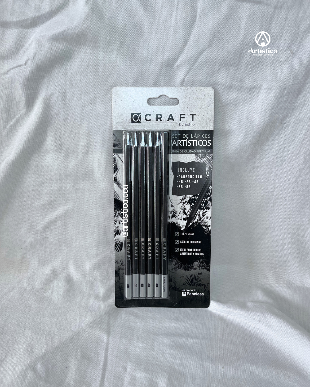 Kit x6 lápiz artístico Craft