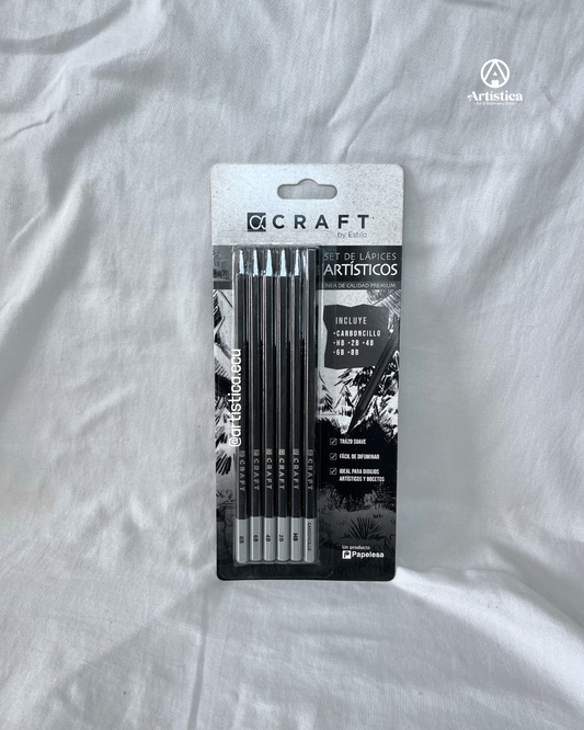 Kit x6 lápiz artístico Craft