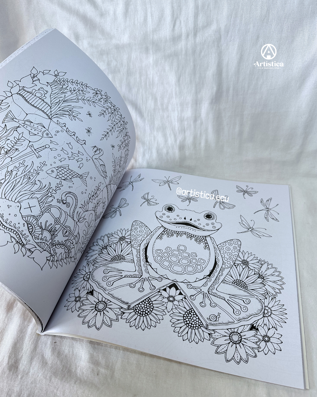 Libro de mandala bosque