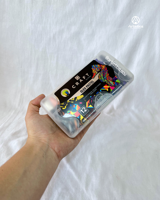 12 Crayones oleo pastel