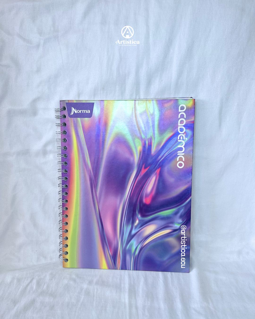 Cuaderno pasta dura académico cuadros