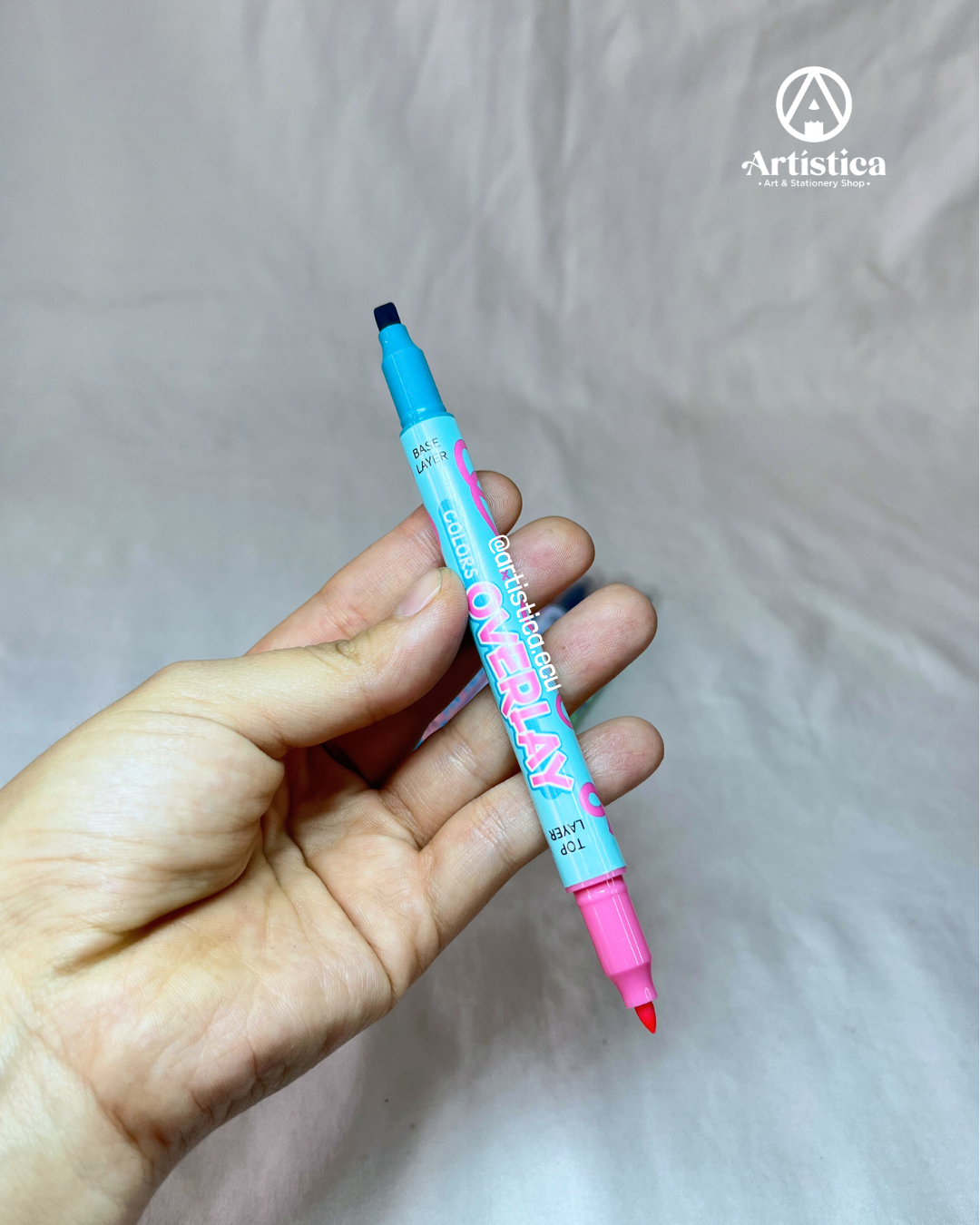 6 Marcadores mágicos doble punta