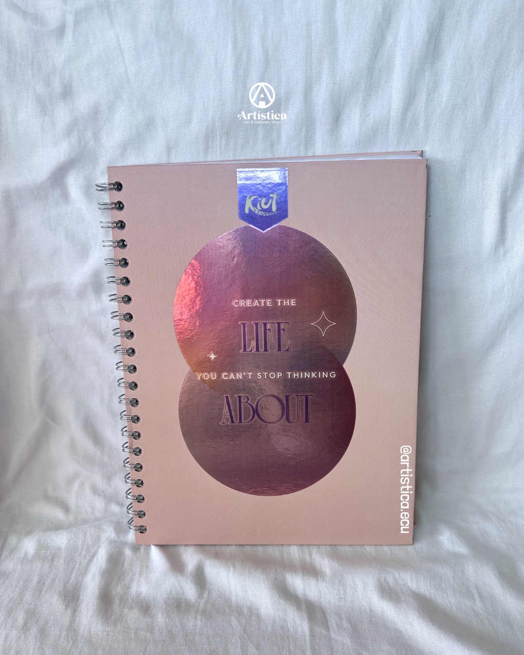 Cuadernos pasta dura cuadros Kiut