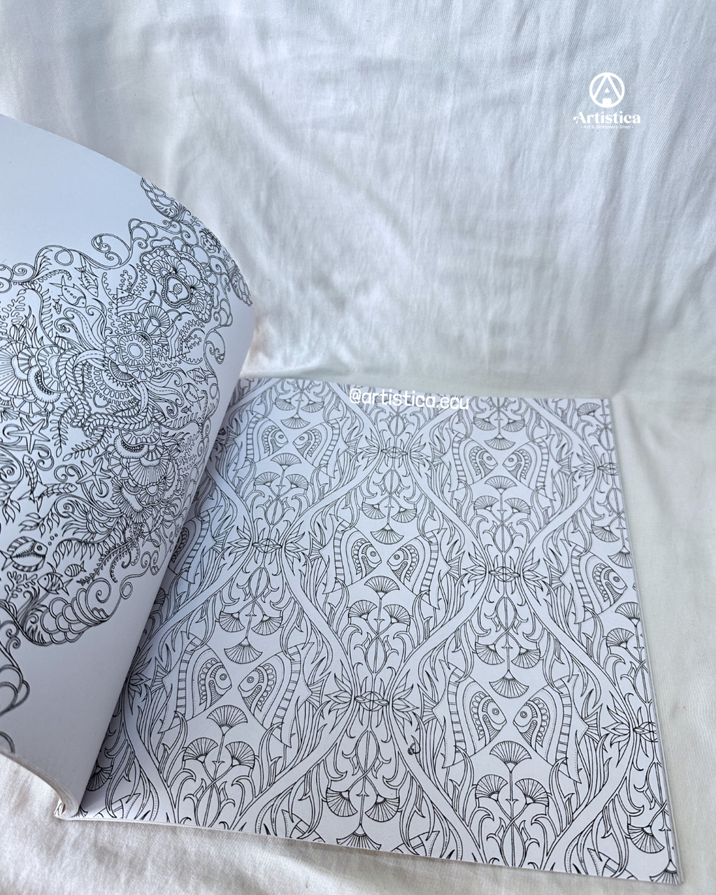 Libro de mandala oceano