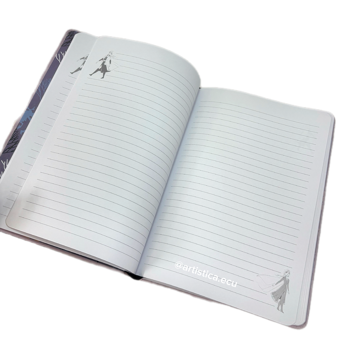 Libreta a líneas Frozen
