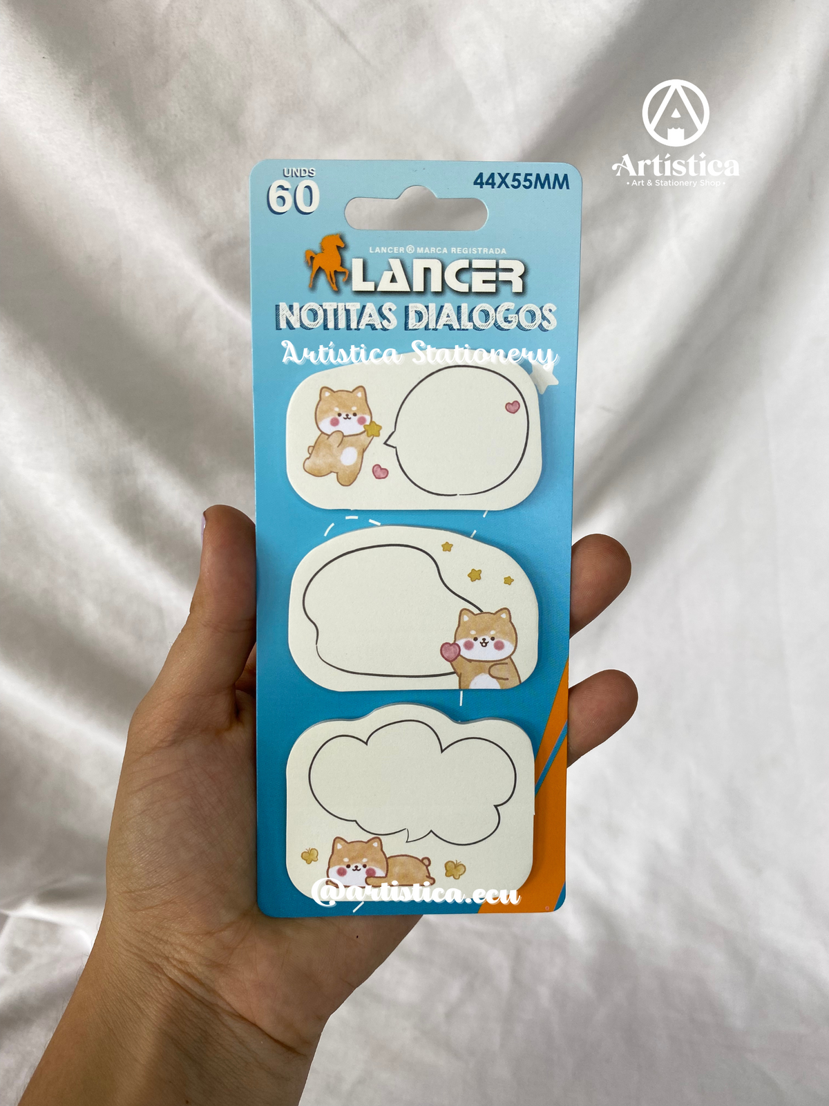 Notitas adhesivas de dialogos