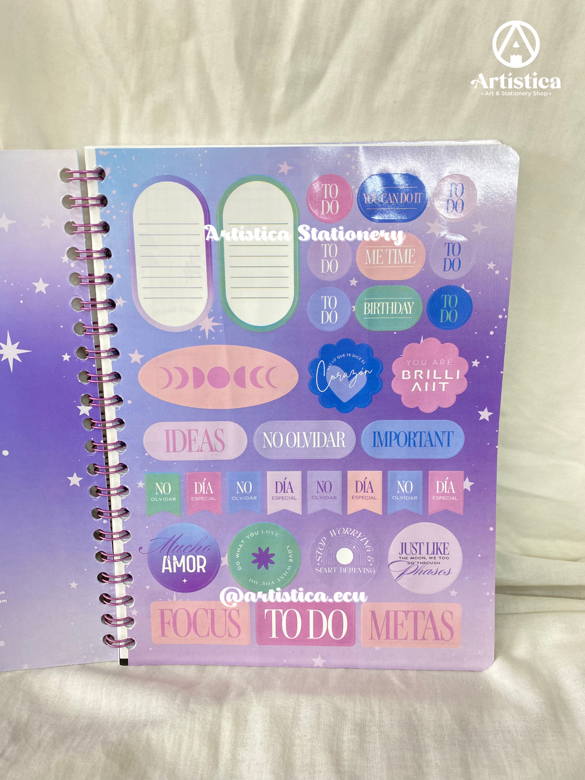 Cuadernos pasta flexible cuadros 100 hojas Kiut